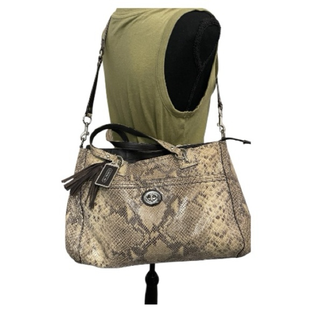 Coach F24384 l Bags l Park Python Print l Carry All l Poshmark